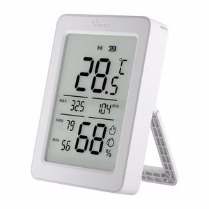 SONOFF ZigBee SNZB-02DR2 temperatuuri- ja niiskusandur, 2 tk