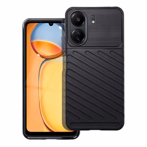 THUNDER ümbris jaoks XIAOMI Redmi 13C / POCO C65 must