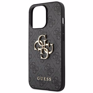 Guess 4G suur metallist logo ümbris iPhone 14 Pro jaoks - Hall