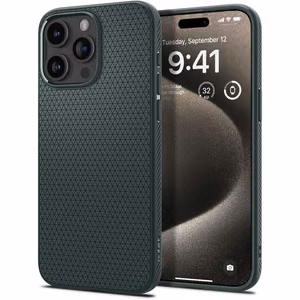 SPIGEN ümbris LIQUID AIR jaoks IPHONE 16 Pro Max abbys roheline