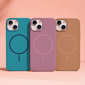 Silicone Thin Mag case for iPhone 12 / 12 Pro 6,1" turquoise