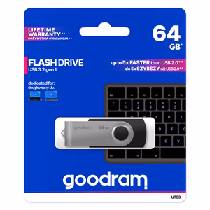 GOODRAM pendrive UTS3 64GB USB3.2