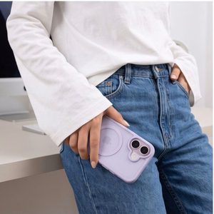 Tech-Protect BasicMag MagSafe ümbris mudelile iPhone 17 – matt sirelililla