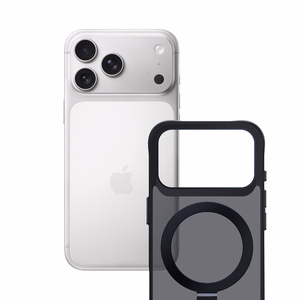 3mk Smoke Ümbris Mag&Alus jaoks iPhone 17 Pro - must
