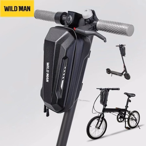 WILDMAN reisikott tõukerattale, veekindel, 2L, GD9, must