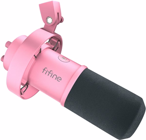Fifine K688P dünaamiline mikrofon (roosa)
