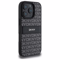 DKNY Texture Pattern Tonal Stripe iPhone 16 Pro Ümbris - Must