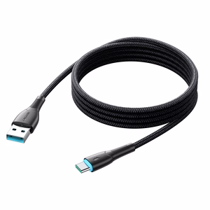 Joyroom Starry Series SA32-AC3 3A кабель USB-A USB-C 1м - чёрный