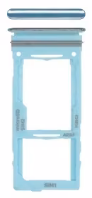 SIM card holder Samsung A525/A526/A528/A725/A726 A52 4G/A52 5G/A52S 5G/A72 4G/A72 5G sinine original (service pack)