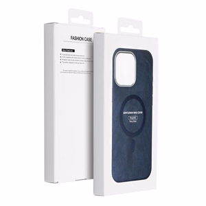 GENTLEMAN MAG COVER Ümbris compatible koos MagSafe jaoks IPHONE 12 tumesinine sinine