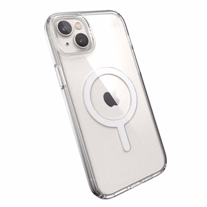 Speck Presidio Perfect-Clear + MagSafe ümbris seadmele iPhone 15 Plus / 14 Plus, läbipaistev