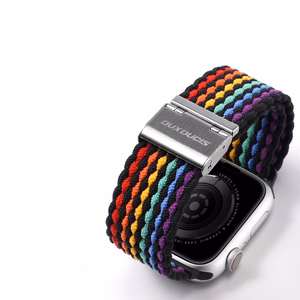 Rihm Dux Ducis Mixture II seeria Apple Watch 38/40/41mm tumedad triibud