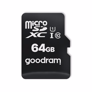 GOODRAM MicroSD-mälukaart All in one - 64GB koos adapteriga UHS I klass 10 100MB/s + kaardilugeja