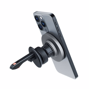 Car phone hoidja 3mk MagHolder, jaoks using on ventilation grille, magnetic fixing