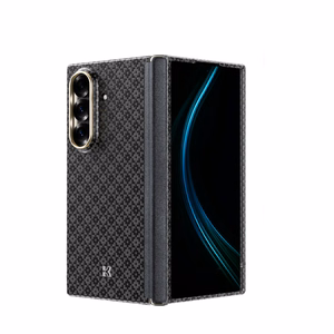 Benks Combo Armor Grid Axis Kevlar jaoks Samsung Galaxy Z Fold 7 - set of back ümbris + front cover + corning glass