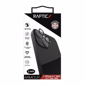 Raptic X-Doria Armor Camera Glass iPhone 14 Plus karastatud klaas tagumise kaamera jaoks