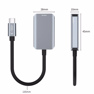 Tech-Protect UltraBoost USB-C (Male) / HDMI (Female) 4K 60Hz Adapter - must