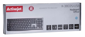 Activejet K-3803S USB klaviatuur