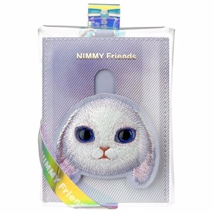 Nimmy Big Eyed Pet 2.0 Rabbit Wallet Card Holder - Lilla