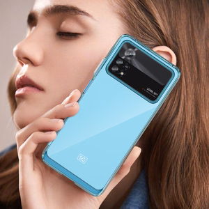 Outer Space Case for Xiaomi Poco X4 Pro 5G ümbris paindliku raamiga must