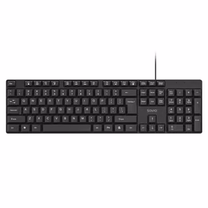Savio KB-01 klaviatuur kodu/kontor USB QWERTY US English must