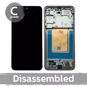 Samsung S731 S25 FE LCD-ekraan koos raamiga / süsimust / (8/10 demonteeritud)