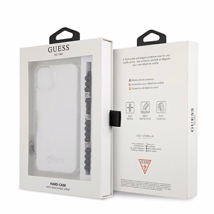 Guess GUHCP13SKPSBK iPhone 13 mini 5.4" Transparent hardcase Black Pearl