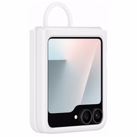 Samsung Silicone Ümbris jaoks Samsung Galaxy Z Flip7 FE - Valge