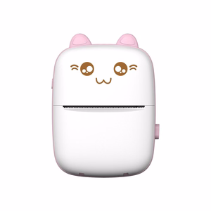 HURC9 Bluetooth Mini Kitty termoprinter rakendusega - roosa