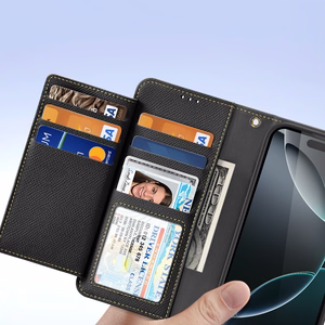 Dux Ducis Lawa Leather Ümbris jaoks iPhone 16 Pro Max - Must