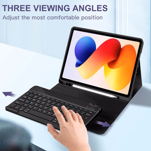 Tech-Protect SC Pen Ümbris jaoks Xiaomi Poco Pad M1 / punanemi Pad 2 Pro 12.1 - must