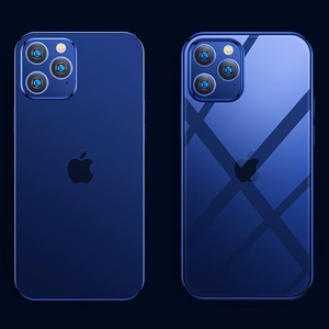 Joyroom Uus ilus seeria ultra õhuke ümbris galvaniseeritud raamiga iPhone 12 Pro Max jaoks must (JR-BP796)