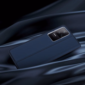 Чехол Dux Ducis Skin Pro Holster с откидной крышкой для Xiaomi Poco F4 5G золотой