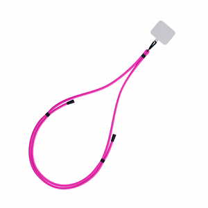 3mk EasyClip telefoni kaelapael, roosa (mustad detailid)