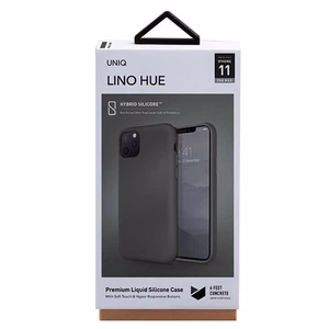 Uniq Lino Hue ümbris iPhone 11 Pro Max'ile - hall