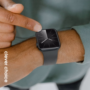 Crong Liquid  rihm Apple Watch 44 / 45 / 46 / 49 mm, grafiithall
