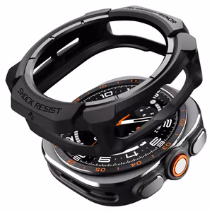 Spigen Rugged Armor Case for Samsung Galaxy Watch Ultra 47mm - Matte Black