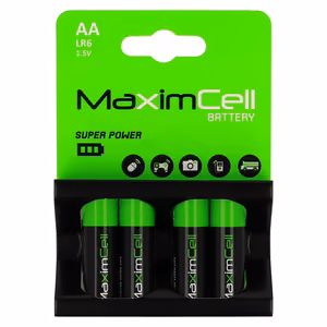 MaximCell Alkaline batteries LR6 AA - 4pcs