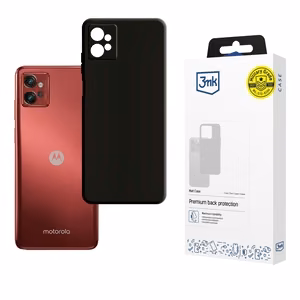 3mk Matt ümbris Motorola Moto G32 jaoks - must