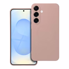 SILICONE MAG ÜMBRIS compatible with MagSafe jaoks SAMSUNG S25 Plus roosa