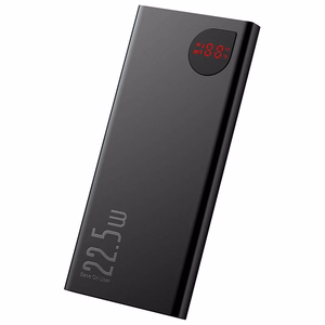 Powerbank Baseus Adaman Metal, 10000mAh, 2xUSB, USB-C, Lightning, MicroUSB 22.5W (must)
