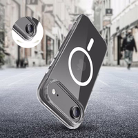 Tech-Protect Flexair Hybrid CC MagSafe Ümbris jaoks iPhone Air - Läbipaistev