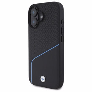 BMW Sign Leather Textured And Line MagSafe iPhone 16 Ümbris - must