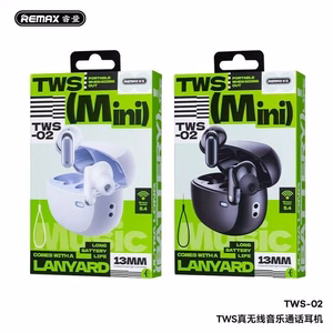 BLUETOOTH EARPHONES REMAX TWS-02 must BT 5.4