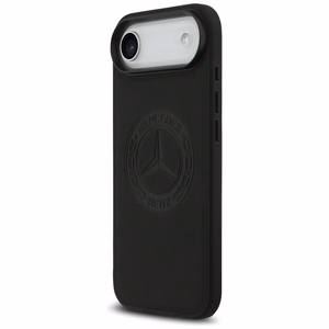 Mercedes Leather Vintage Logo MagSafe Ümbris jaoks iPhone Air - Must