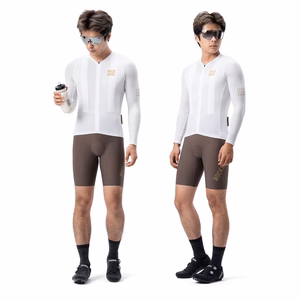 Rockbros YDCX008 Diamond Long Sleeve Cycling Jersey Size M - White