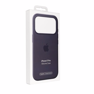 iPhone 17 Pro silikoonümbris MagSafe'iga – Purple Fog
