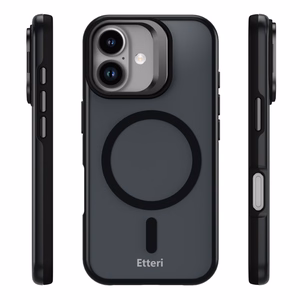 Чехол Etteri Morning Fog для iPhone 17 6,3" чёрный