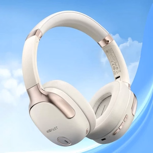 Bluetooth kõrvaklapid Acefast "H2" valged (Bluetooth 5.3 / Active Noise Cancellation)