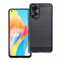 Ümbris jaoks Oppo A78 5G Carbon must